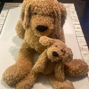 Baby and child Restoration hardware Stuffed Set of puppy dogs